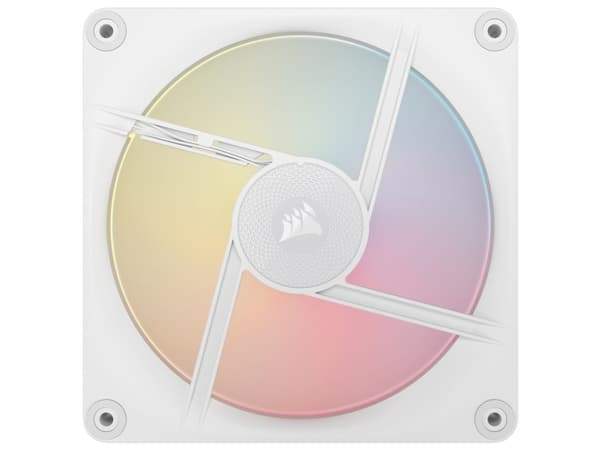 CORSAIR iCUE Link LX140-R RGB - Kabinettvifte - omvendt blad - 140 mm - hvit