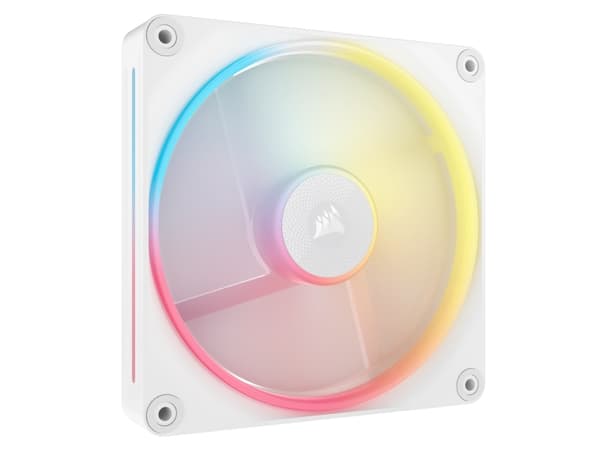 CORSAIR iCUE Link LX140-R RGB - Kabinettvifte - omvendt blad - 140 mm - hvit