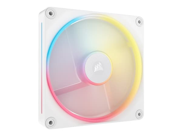 CORSAIR iCUE Link LX140-R RGB - Kabinettvifte - omvendt blad - 140 mm - hvit