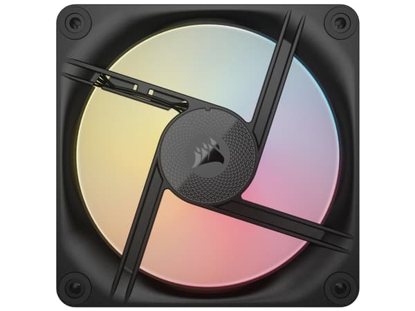 CORSAIR iCUE Link LX120-R RGB - Lådfläkt - omkastat blad - 120 mm - svart (paket om 3)