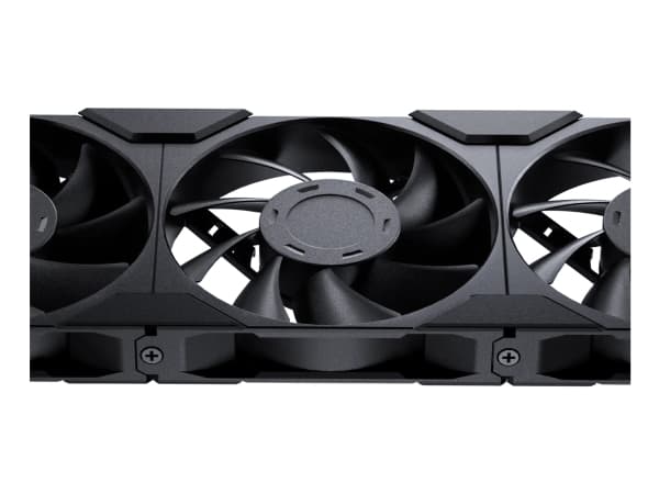 PHANTEKS M25 Gen2 PWM-fläkt, 3-pack - 120 mm, svart