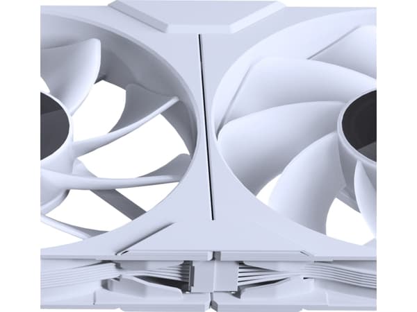 Phanteks M25G2-140 - Lådfläkt - omvänt - 140 mm - vit