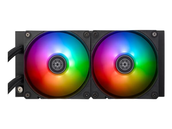 Silverstone NovaPeak 240 ARGB, Væskekjølesett, 12 cm, 500 RPM, 2200 RPM, Sort