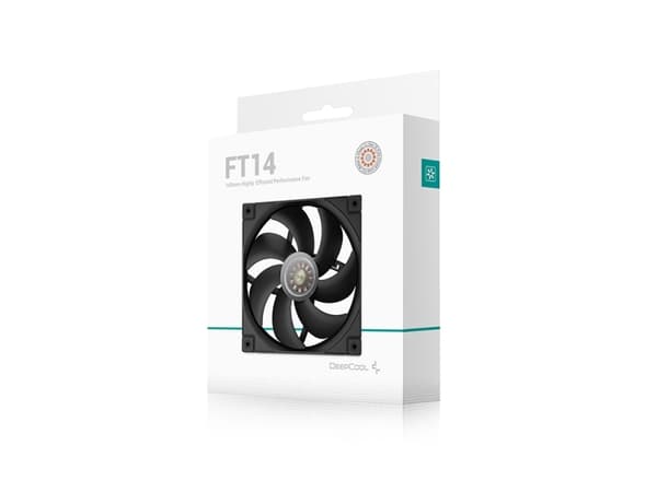 DeepCool FT14, Fan, 14 cm, 78,83 cfm, Svart