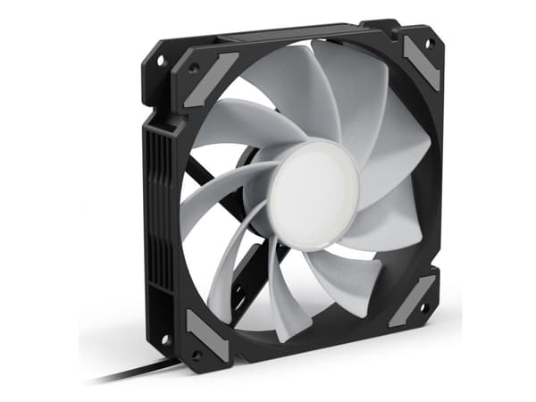 Sharkoon SHARK Mirror RGB PWM REVERSE, Vifte, 12 cm, 500 RPM, 1500 RPM, 99,52 m³/t, Sort