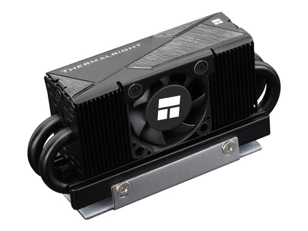 Thermalright HR-10 2280 PRO - Kylfläns för halvledarenhet - 30 mm - svart & silver Silver