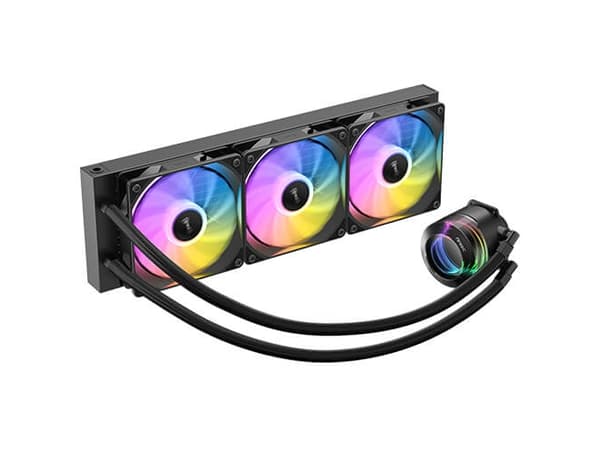 Antec Vortex Lum 360 ARGB, Væskekjølesett, 12 cm, Sort