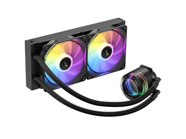 Antec Vortex Lum 240 ARGB, vätskekylningssats, 12 cm, Svart