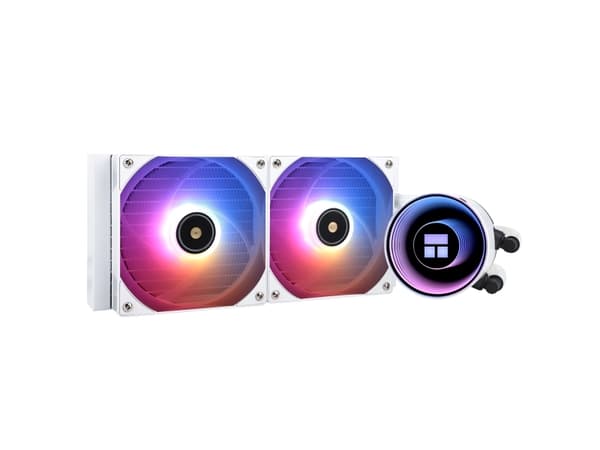 Thermalright Frozen Notte 240 ARGB V2, Væskekjølesett, 12 cm, Hvit Hvit