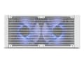 Miniatyrbild 4 av 5: NOX X-240 LCD, Luftkylare, 12 cm, 2000 rpm, 31,6 dB, 65,54 kubikfot/min, Vit