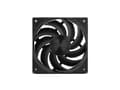 Miniatyrbilde 4 av 5: NOX Hummer H-400, Luftkjøler, 12 cm, 500 RPM, 2200 RPM, Sort