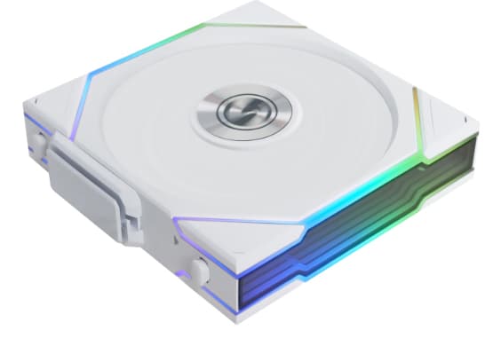 Lian Li UNI FAN TL Wireless Lüfter ARGB PWM - Reverse Blade 120mm weiß (12RTL1W1W)