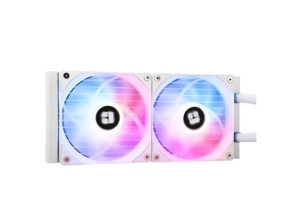 Thermalright AQUA ELITE 240 WHITE ARGB V3, Væskekjølesett, 12 cm, 3300 RPM, Hvit