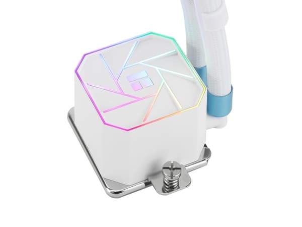 Thermalright AQUA ELITE 240 WHITE ARGB V3, Væskekjølesett, 12 cm, 3300 RPM, Hvit