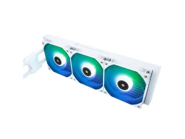 Thermalright Frozen Notte 360 ARGB V2, Allt-i-ett vätskekylare, 12 cm, Vit