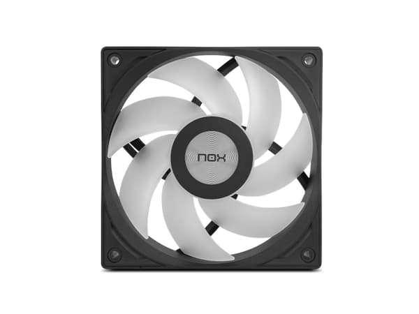 NOX NXHUMMERH500, Luftkylare, 12 cm, 500 RPM, 2200 RPM, Svart