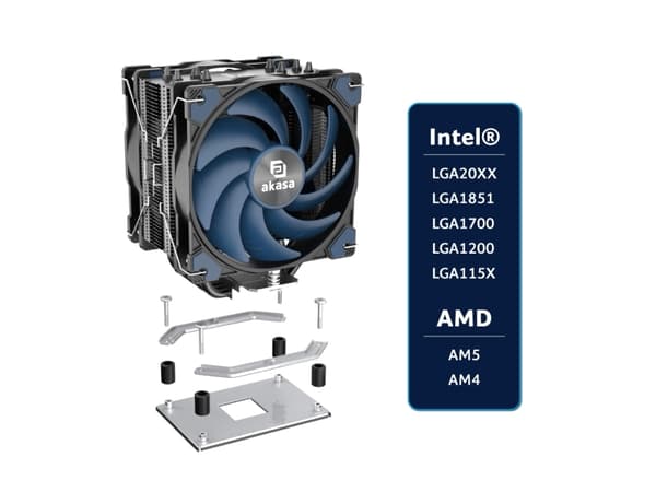 AKASA CPU-kylare - Alucia Bundle