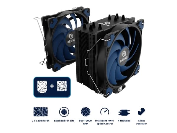 AKASA CPU-kylare - Alucia Bundle