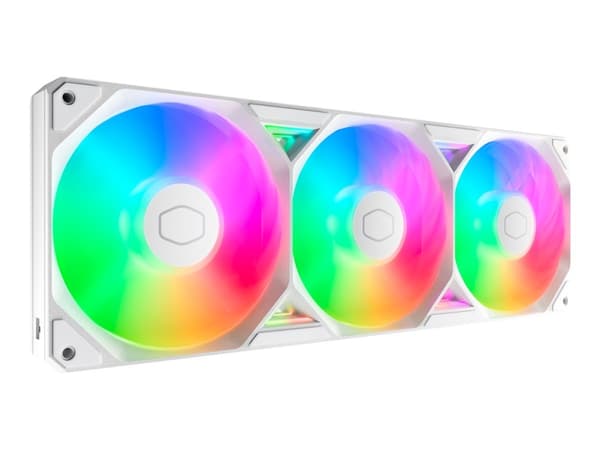 Cooler Master MFX-B2DW-25TP2-R1 SickleFlow Edge 360 ARGB White Edition, 3x 120mm, LDB, 690~2500 RPM Vit