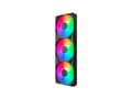 Miniatyrbild 3 av 5: Cooler Master SickleFlow Edge 360 ARGB, Ventilator, 12 cm, 690 rpm, 2500 rpm, 322,8 m³/t, Sort