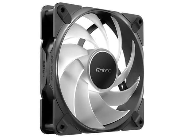 Antec Tranquil 120 ARGB, tuuletin, 12 cm, 64,02 kuutiometriä/min, musta