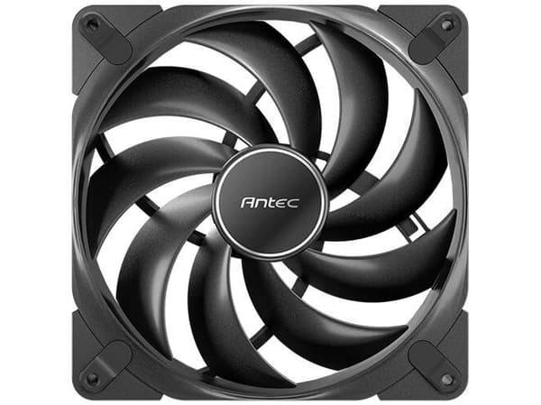 Antec 0-761345-40035-0, Vifte, 14 cm, Sort