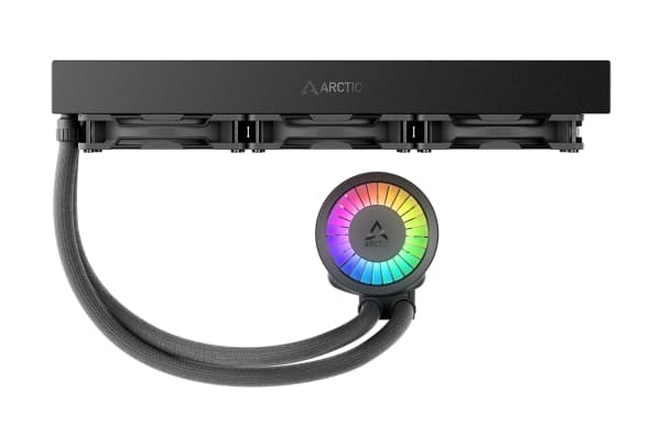 ARCTIC Liquid Freezer III Pro 360 A-RGB, nestejäähdytyssarja, 12 cm, 131 m³/h, musta
