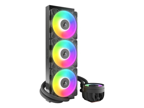 ARCTIC Liquid Freezer III Pro 360 A-RGB, nestejäähdytyssarja, 12 cm, 131 m³/h, musta