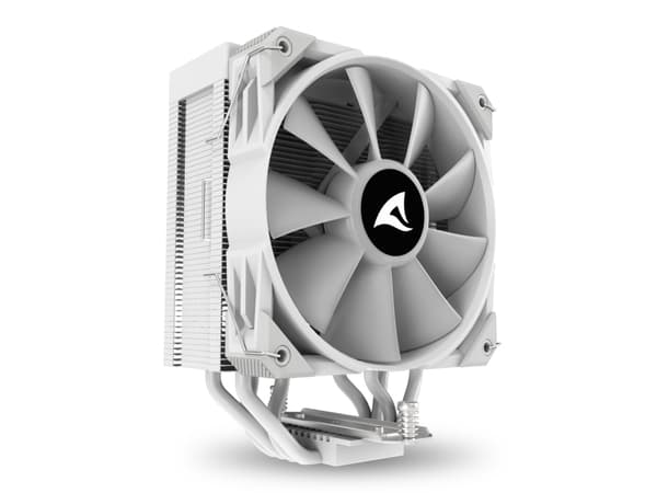 Sharkoon A40 RGB, Luftkjøler, 12 cm, 500 RPM, 1800 RPM, 121,55 m³/t, Hvit