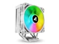 Miniatyrbilde 1 av 5: Sharkoon A40 RGB, Luftkjøler, 12 cm, 500 RPM, 1800 RPM, 121,55 m³/t, Hvit