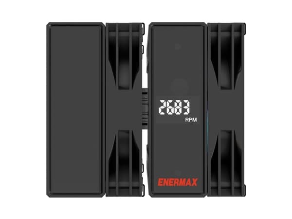 Enermax kylare Enermax ETS-T60D ARGB luftkylare svart (ETS-TD60D-ARGB)