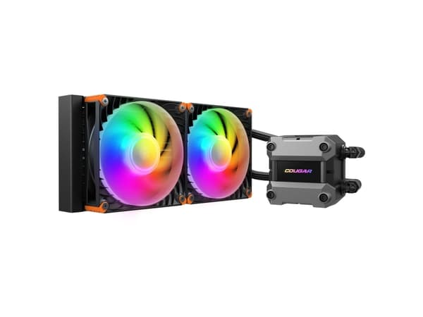 COUGAR CPU Vannkjøling Poseidon Ultra 240, ARGB, Sort