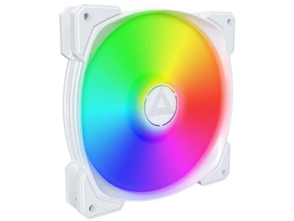 Montech HP140 PWM ARGB vifter, pakke med 3 - 140 mm, hvit