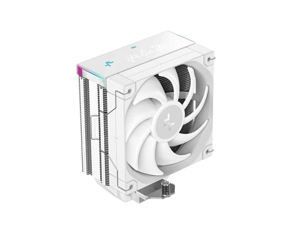 DeepCool AK400 Digital PRO WH, Luftkjøler, 12 cm, Hvit Hvit