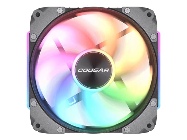 COUGAR Gaming Apolar 120 ARGB, Fläktmodul, Svart, 3-pin + 4-pin, 1 fläkt/-ar, 75,38 cfm, 37,1 dB