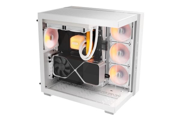 be quiet! Light Wings LX 120 mm PWM Reverse White, Vifte, 12 cm, 1500 RPM, 83 m³/t, Hvit