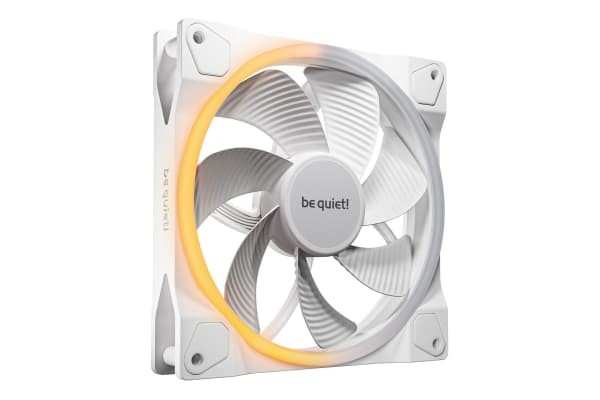 be quiet! Light Wings 140 mm PWM Reverse White, Vifte, 14 cm, 1300 RPM, 87,3 m³/t, Hvit Hvit