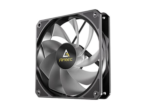 Antec P12R PWM ARGB, Vifte, 12 cm, Sort