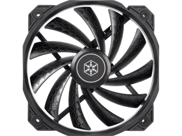 SilverStone Shark Force Lüfter, 160 mm - svart (SST-SF160B)