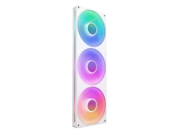 NZXT F420 RGB Core, fläkt, 14 cm, vit Vit