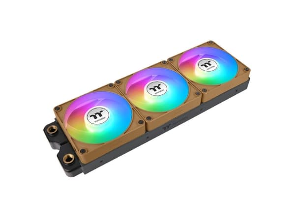 Thermaltake CT120 EX ARGB Sync PC Cooling Fan Gravel Sand hellbraun 3er-Pack 120 (CL-F216-PL12GS-A)