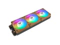 Miniatyrbilde 5 av 5: Thermaltake CT120 EX ARGB Sync PC Cooling Fan Gravel Sand hellbraun 3er-Pack 120 (CL-F216-PL12GS-A)