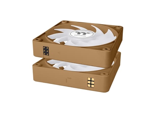 Thermaltake CT120 EX ARGB Sync PC Cooling Fan Gravel Sand hellbraun 3er-Pack 120 (CL-F216-PL12GS-A)