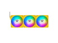 Miniatyrbilde 4 av 5: Thermaltake CT140 EX ARGB Sync PC Cooling Fan Bumblebee gelb 3er-Pack 140 mm (CL-F217-PL14BB-A)