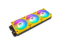 Miniatyrbilde 5 av 5: Thermaltake CT140 EX ARGB Sync PC Cooling Fan Bumblebee gelb 3er-Pack 140 mm (CL-F217-PL14BB-A)