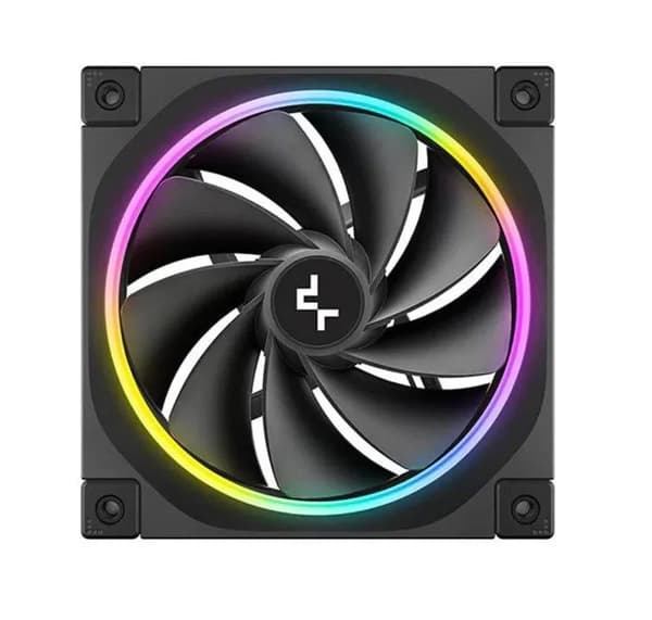 DeepCool FL12R - RGB LED - 34 dBA Sort