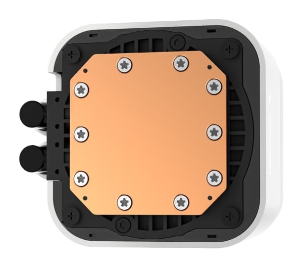 DeepCool LQ360 WH, vätskekylningssats, 12 cm, svart