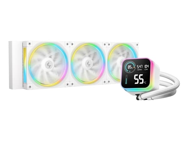 DeepCool LQ360 WH, vätskekylningssats, 12 cm, svart