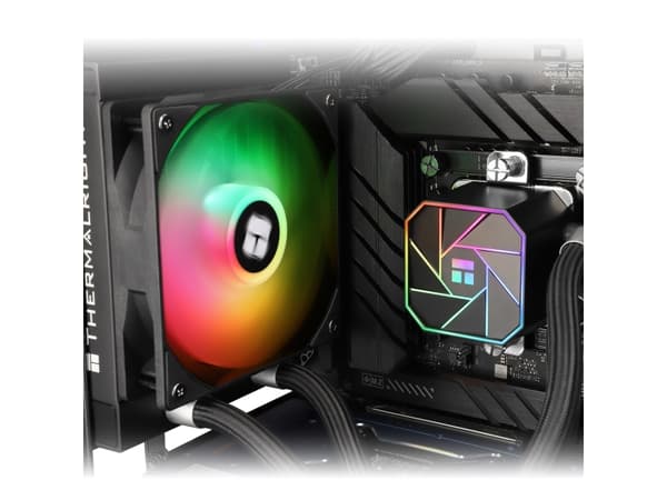 Thermalright Aqua Elite 120 V3, Væskekjølesett, 12 cm, 3300 RPM, Sort
