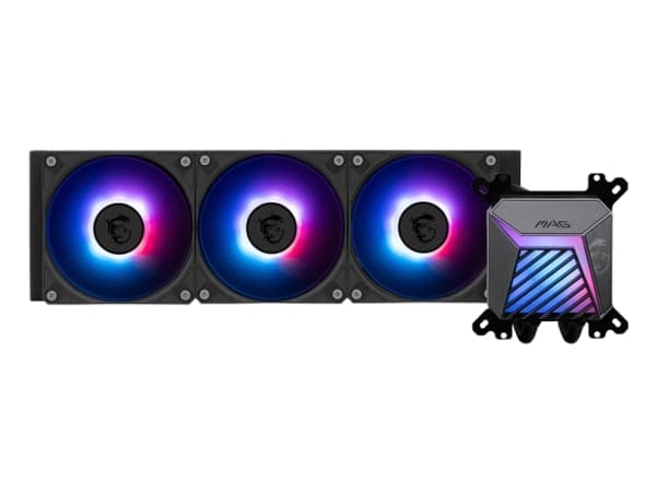 MSI MAG Coreliquid A15 360, All-in-one liquid cooler, 12 cm, Black
